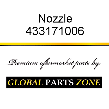 Nozzle 433171006
