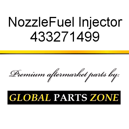 Nozzle,Fuel Injector 433271499