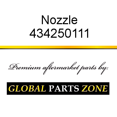 Nozzle 434250111