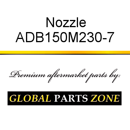 Nozzle ADB150M230-7