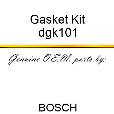 Gasket Kit dgk101