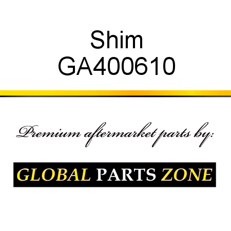 Shim GA400610