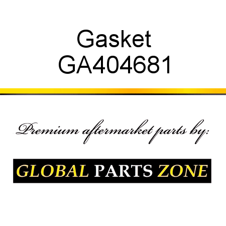 Gasket GA404681
