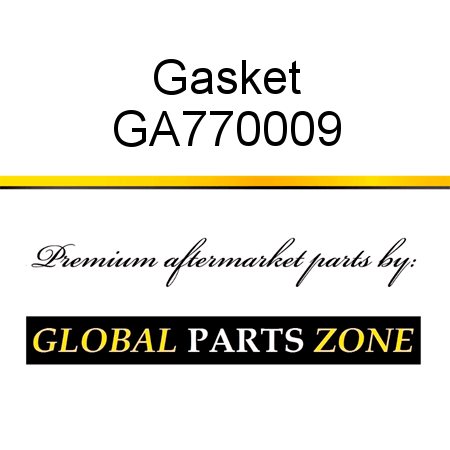Gasket GA770009