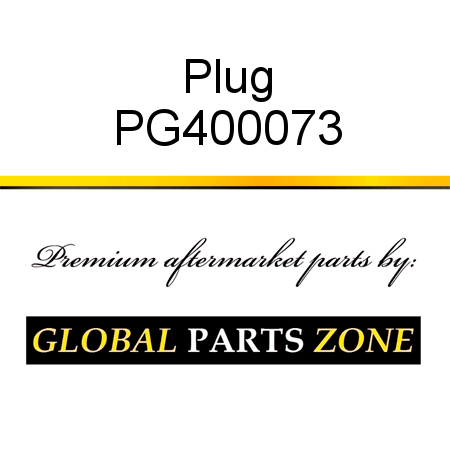 Plug PG400073
