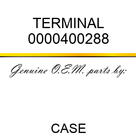 TERMINAL 0000400288