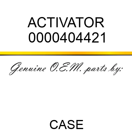 ACTIVATOR 0000404421