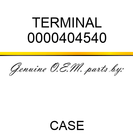 TERMINAL 0000404540