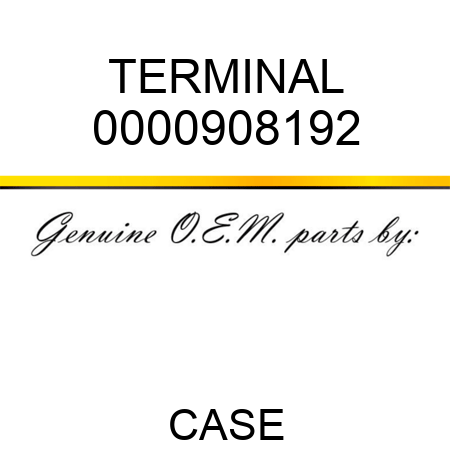 TERMINAL 0000908192