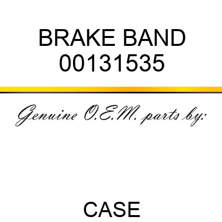 BRAKE BAND 00131535