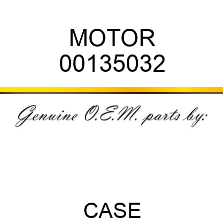 MOTOR 00135032