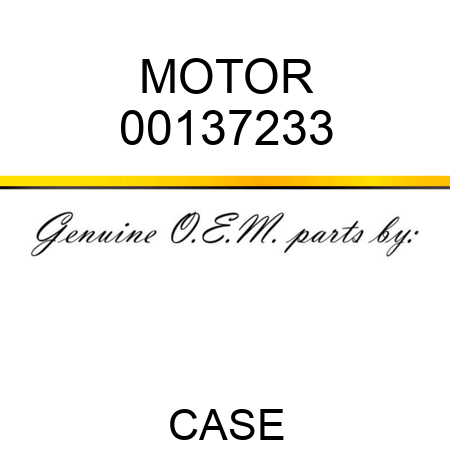 MOTOR 00137233