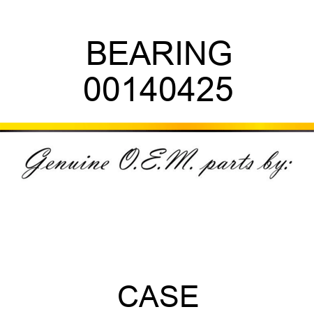 BEARING 00140425