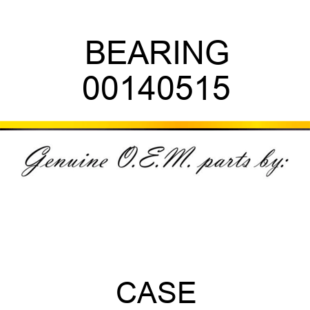 BEARING 00140515