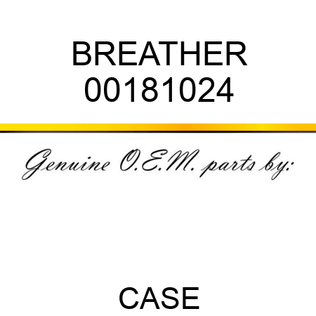 BREATHER 00181024