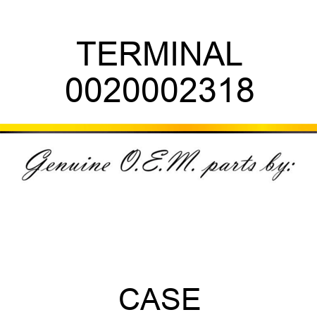 TERMINAL 0020002318