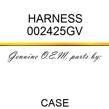 HARNESS 002425GV