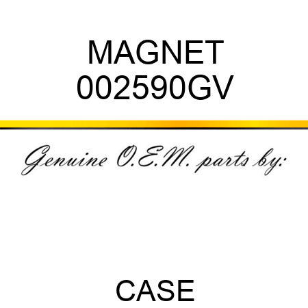 MAGNET 002590GV
