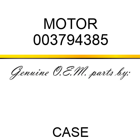 MOTOR 003794385