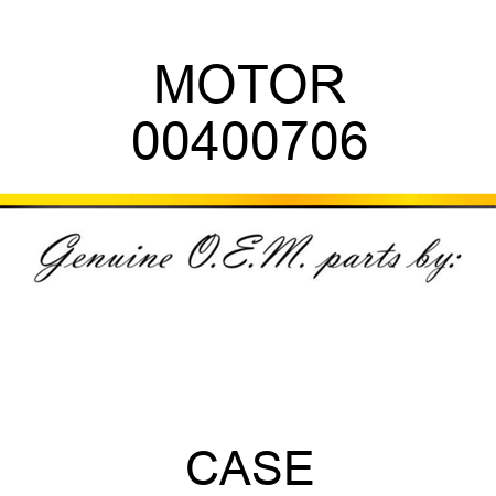 MOTOR 00400706