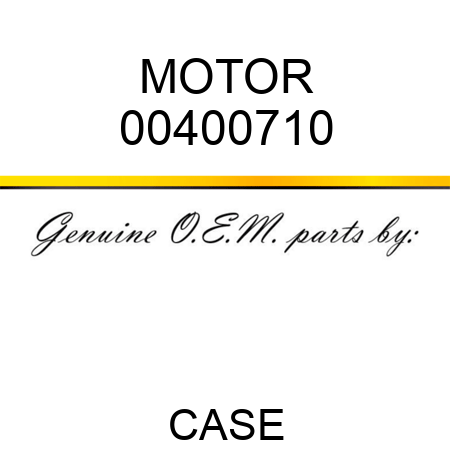 MOTOR 00400710