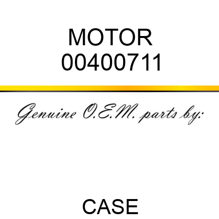 MOTOR 00400711