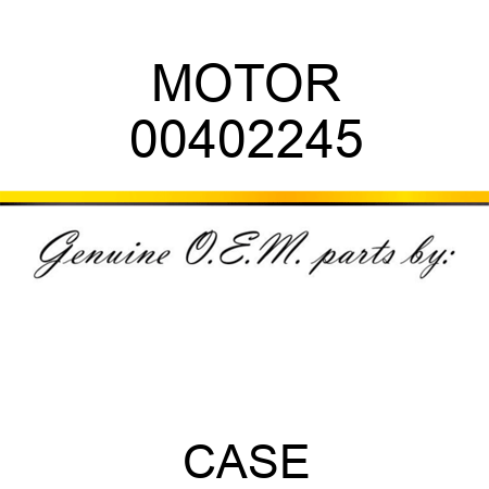 MOTOR 00402245