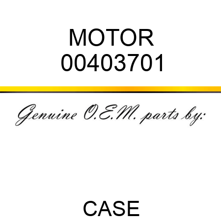 MOTOR 00403701