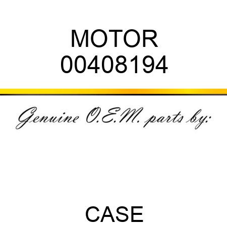 MOTOR 00408194