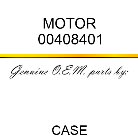 MOTOR 00408401