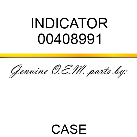 INDICATOR 00408991