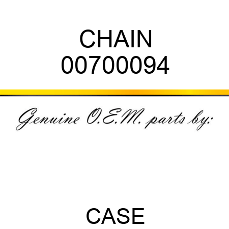 CHAIN 00700094