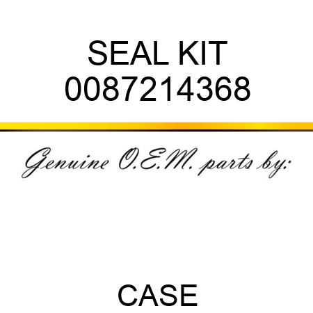 SEAL KIT 0087214368