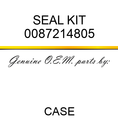 SEAL KIT 0087214805