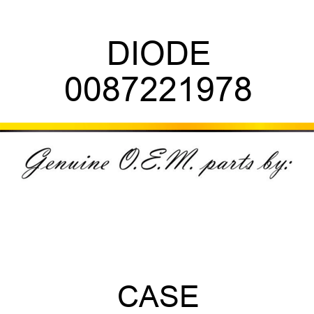 DIODE 0087221978