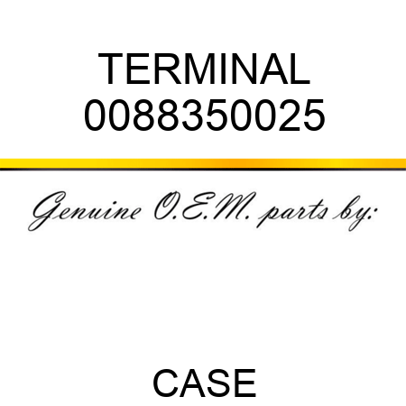 TERMINAL 0088350025