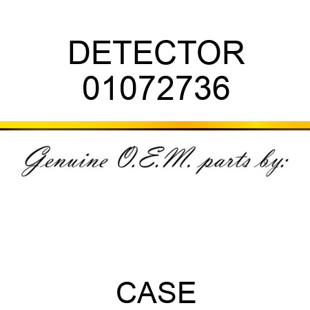 DETECTOR 01072736