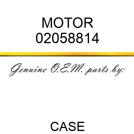 MOTOR 02058814