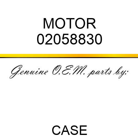 MOTOR 02058830