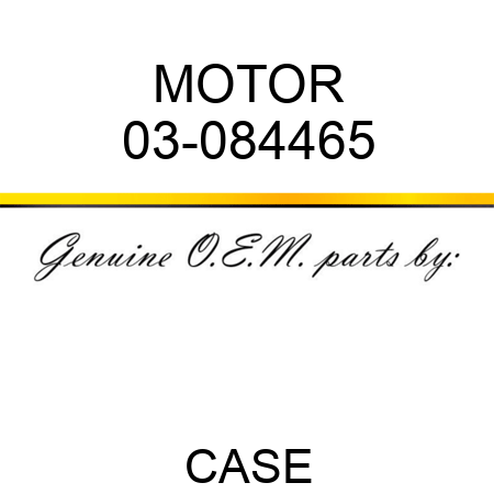 MOTOR 03-084465