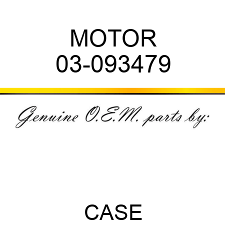 MOTOR 03-093479