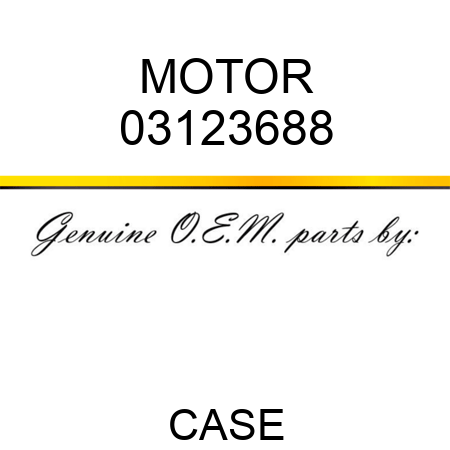 MOTOR 03123688