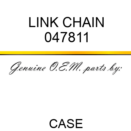 LINK, CHAIN 047811
