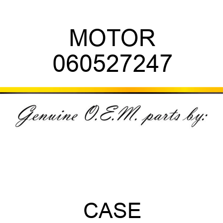 MOTOR 060527247