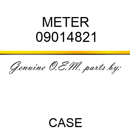 METER 09014821