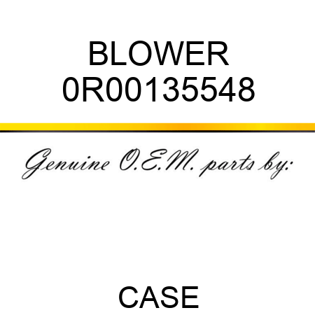 BLOWER 0R00135548