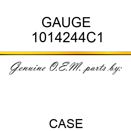 GAUGE 1014244C1