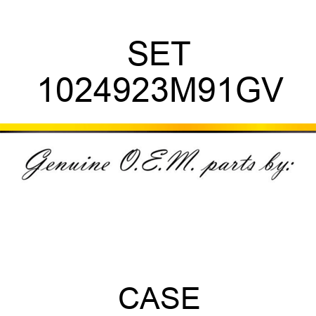 SET 1024923M91GV