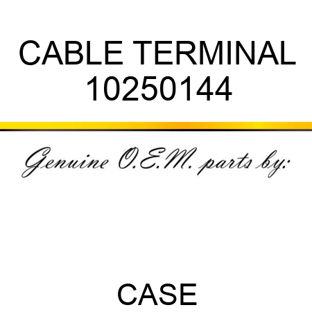 CABLE TERMINAL 10250144