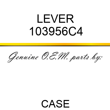 LEVER 103956C4